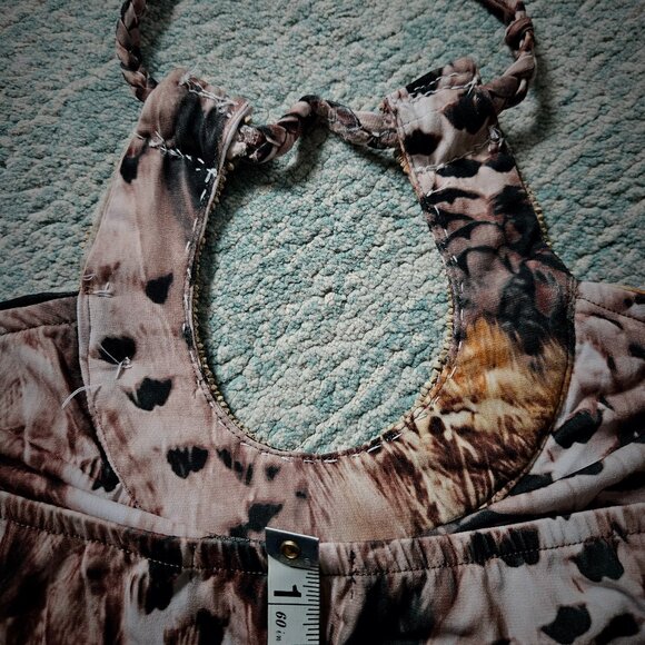 Boston Proper Animal Print Halter - Picture 4 of 5